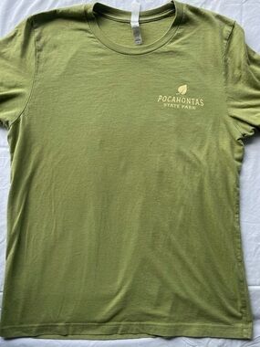 Bella Canvas Olive Green Pocahontas State Park Tee